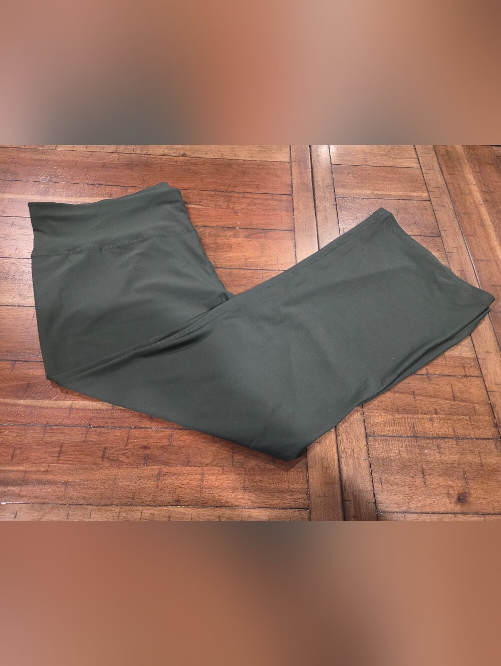 Xersion Dark Olive Quick Dry Yoga Pants - Size 3X